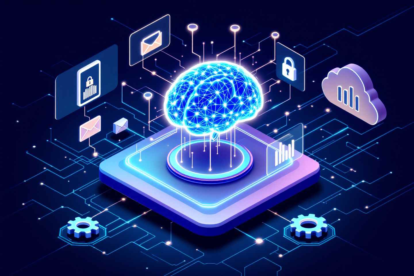 AI-powered automation workflow with intelligent email agents and lead routing