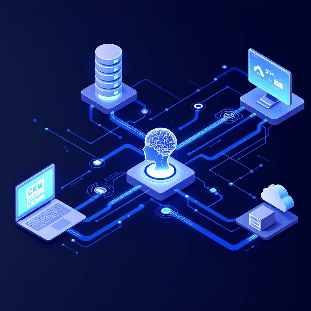 Technology services including CRM, AI automation, web development, and cloud infrastructure